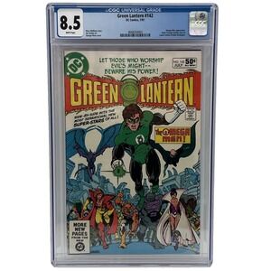 GREEN LANTERN #142 CGC‎ Graded 8.5 2nd Appear. Omega Men - MILE HIGH II PEDIGREE